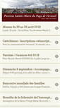 Mobile Screenshot of paroisse-verneuil-sur-avre.com